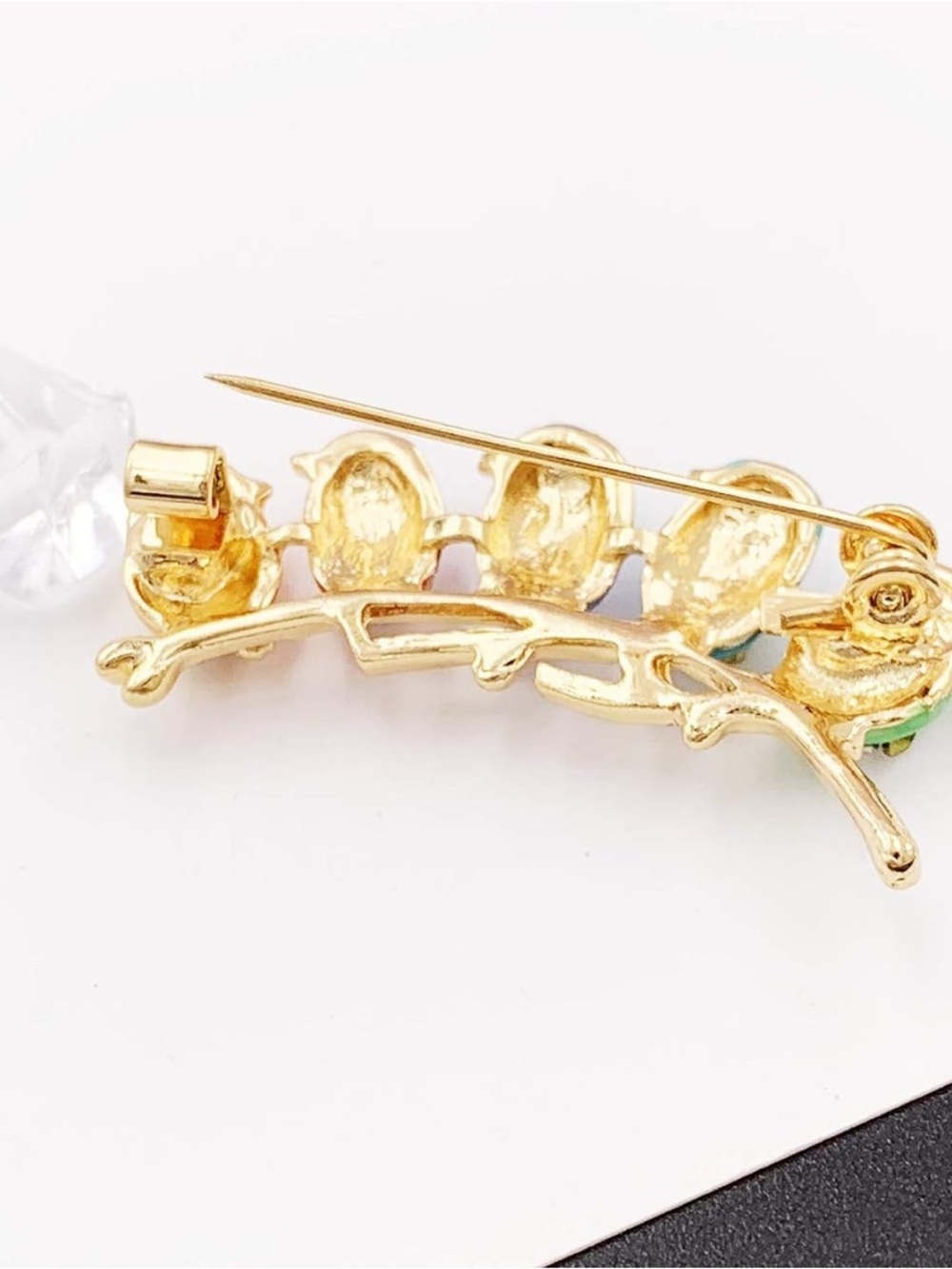 Cute Colorful Enamel Bird Brooch Pin - Picture 2 of 9